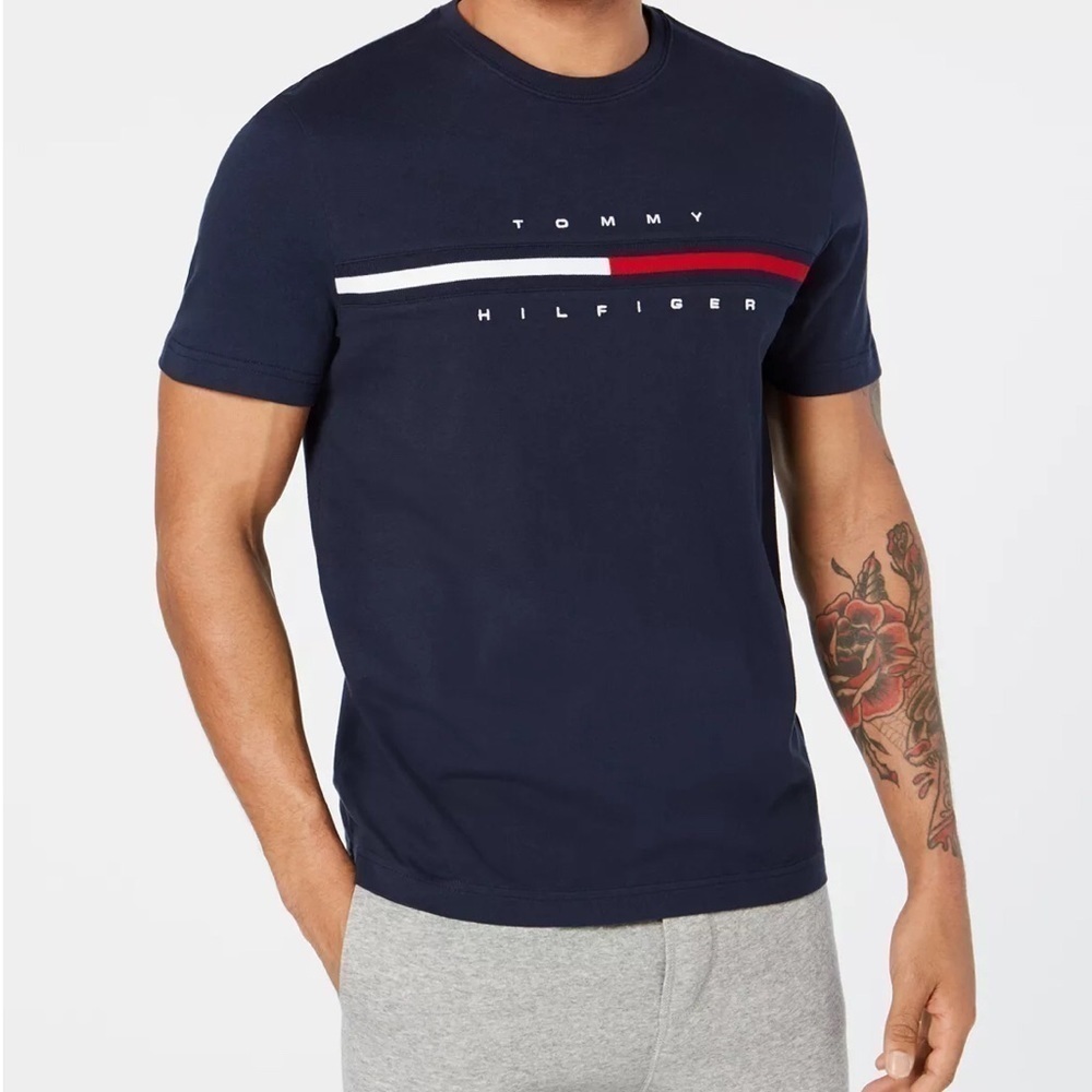 Tommy Hilfiger Clevelander short sleeve tee “ Sky Captain” XL NWT